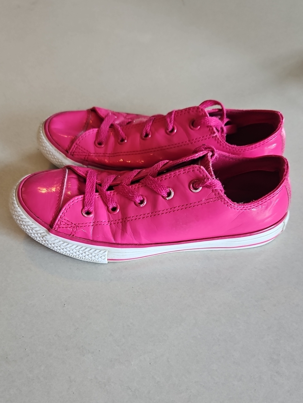 Converse Kids Pink Low-Top Lace-Up Sneakers